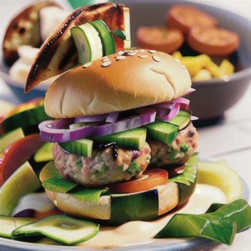Greek Turkey Burgers