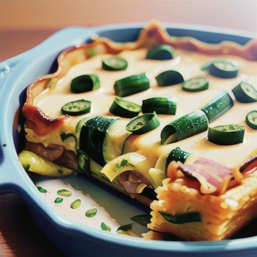 Zucchini and Spinach Gratin