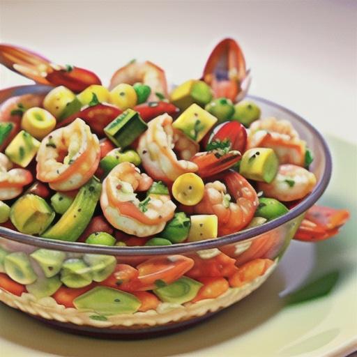 Cannellini Shrimp Salad