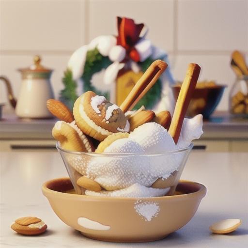 Viennese Almond Crescents