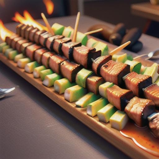 Best Ever Saucy Beef Kabobs