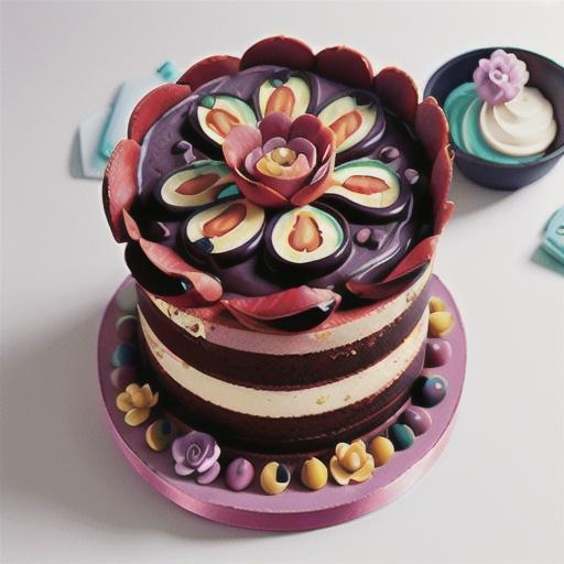 Flower blossom lolly cake recipe