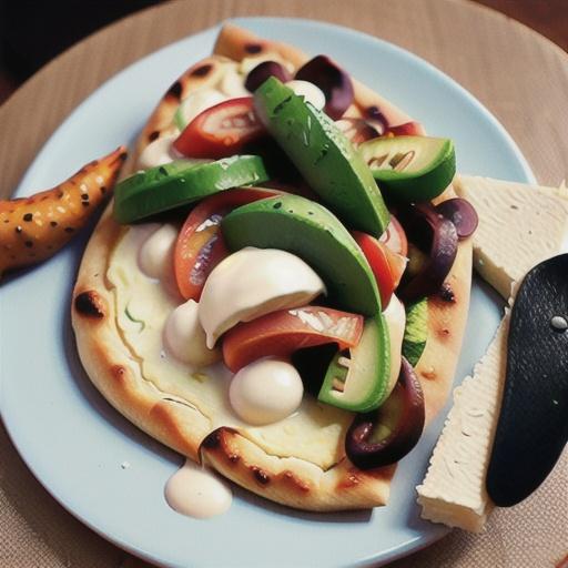 Everything Bagel Chicken Flatbread