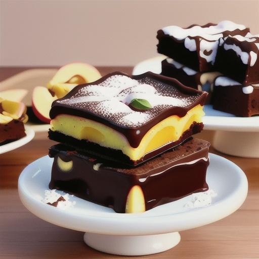 Apple Walnut Brownies