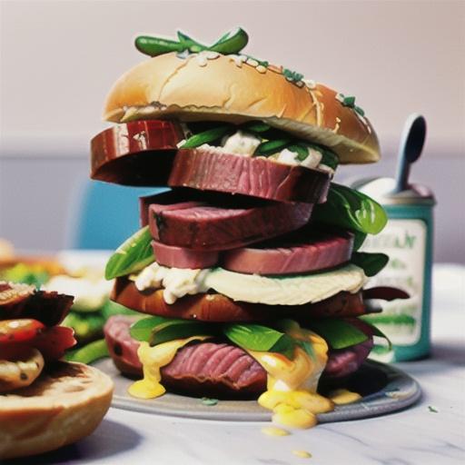 Corned beef with horseradish bearnaise