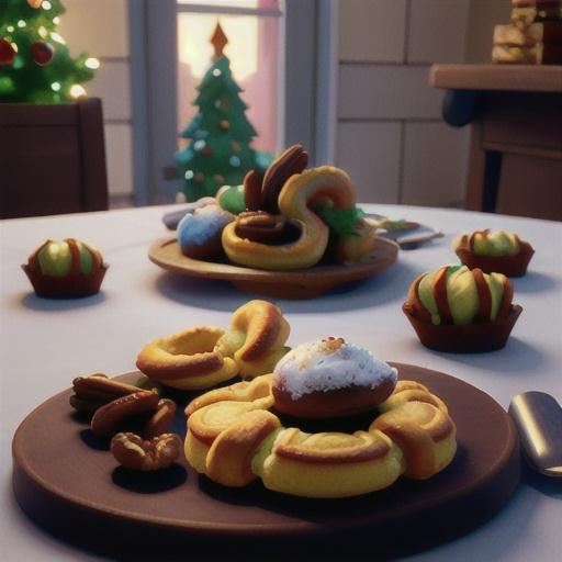 Swedish Tea Ring with Pecans