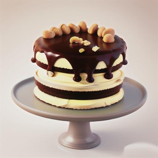 Peanut Butter Silk Cake