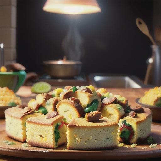 Unleavened Cornbread