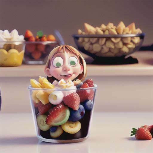 Mixed-Berry Cream Parfaits