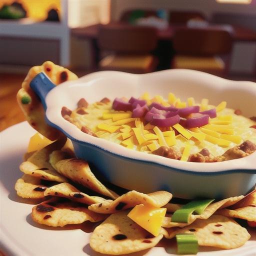 Hot Baked Taco Dip