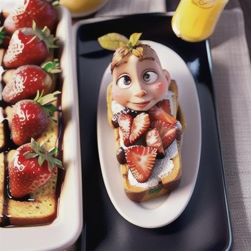 Baked Strawberry French Toast