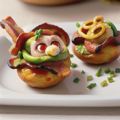 German-Style Bacon-Wrapped Turkey Meatballs