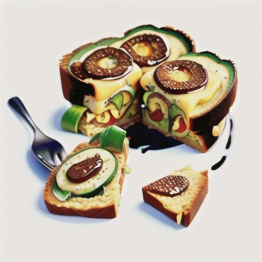 Cheesy Vegemite and zucchini slice recipe