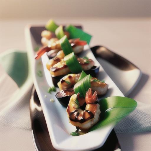 Teriyaki Grilled Shrimp