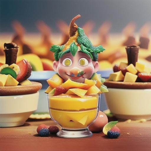 The Absolutely Best Mango Pudding