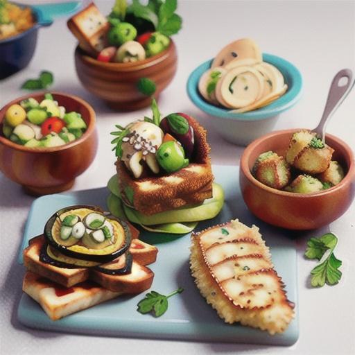 Haloumi and herb crumbed pork cutlets