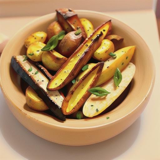 Garlic Parmesan Potato Wedges