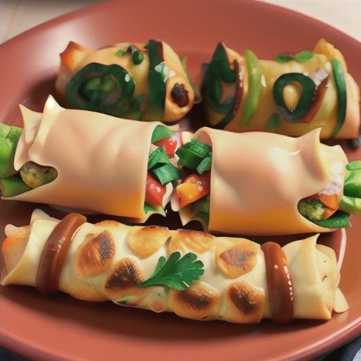 Air Fryer Chimichangas