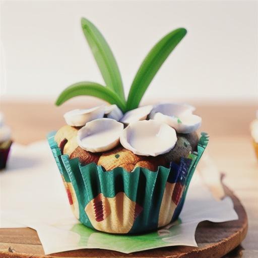 Coconut and Lime Mini Muffins