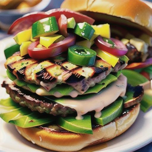Mexican Turkey Burger
