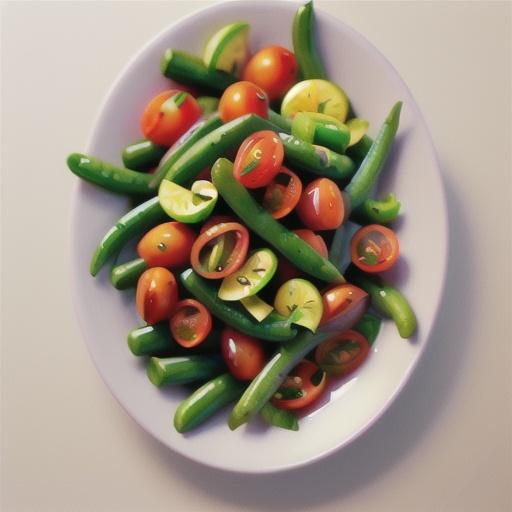 Green Beans with Olives and Tomatoes
