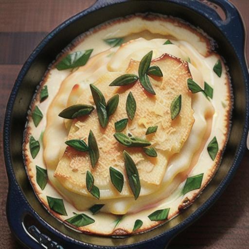 Onion Potato Gratin