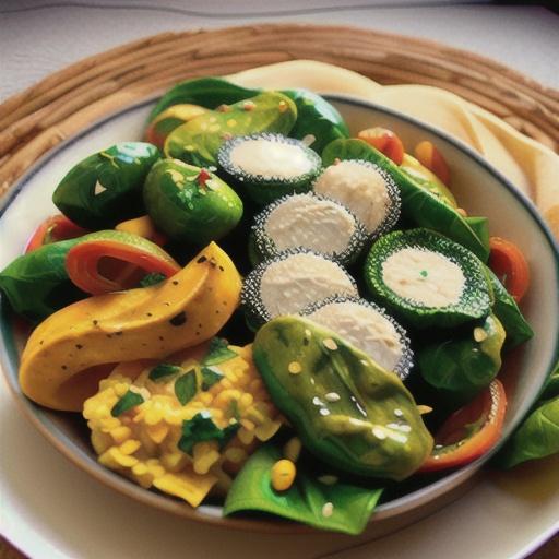 Palak Paneer (Curried Spinach)