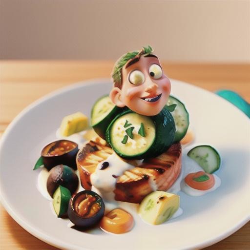 Quick salmon tikka with cucumber yoghurt