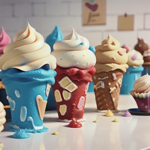 Cakes In A Cone