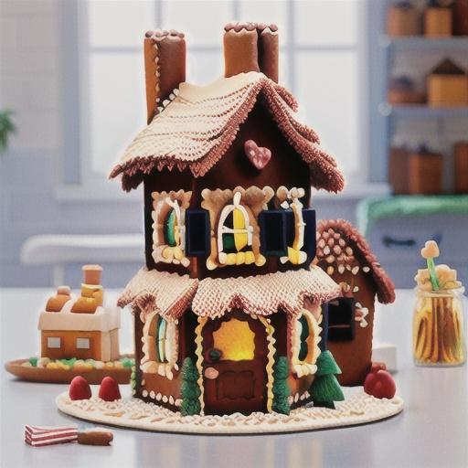 The new gingerbread house