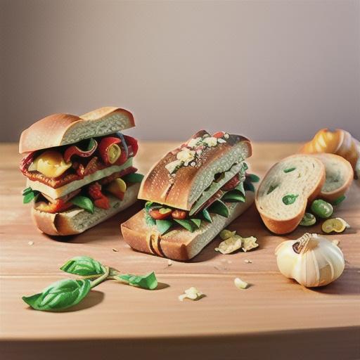 No-Knead Sun-dried Tomato Garlic Basil Bread