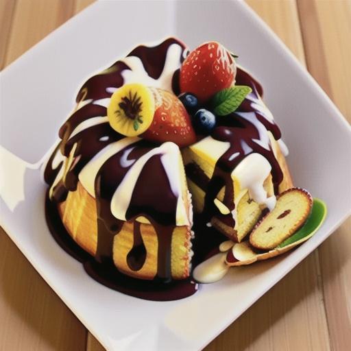 Fruit- and Nut-Topped Pound Cake