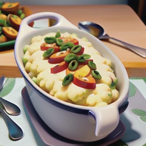 Mashed Cauliflower Bake