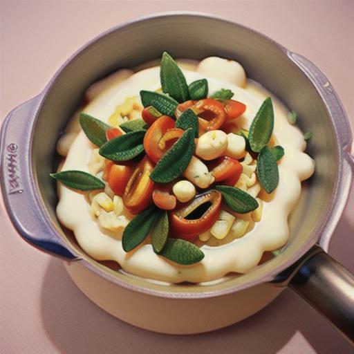 Creamed Onions and Sage