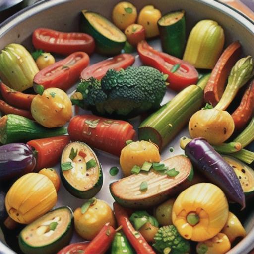 Air-Fryer Roasted Veggies