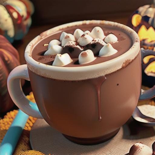 Pumpkin Spice Hot Chocolate