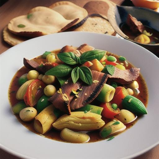 Ethiopian Firfir with Dried Beef (Quanta Firfir)