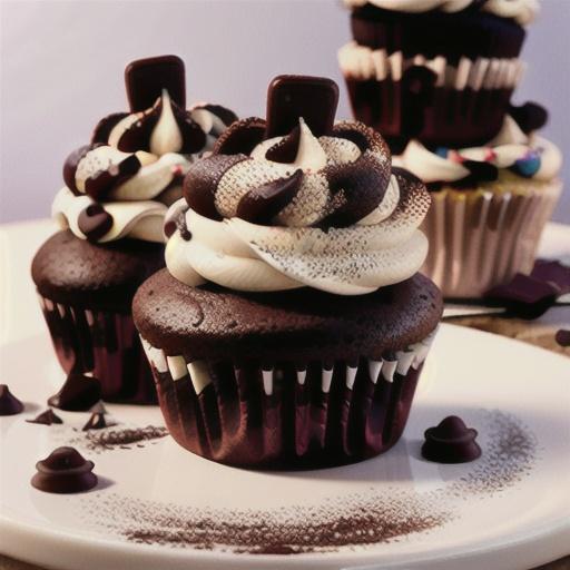 Double Chocolate Cupcakes