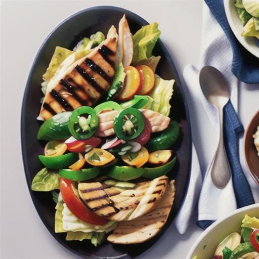 Grilled Chicken Caesar Salad