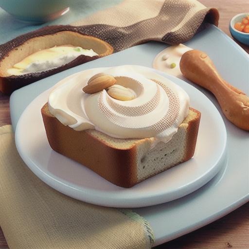 Cream Cheese and Almond Wheat Bread