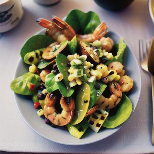 Southwestern Grilled Shrimp Salad