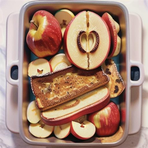 Slow-cooker apple cinnamon French toast