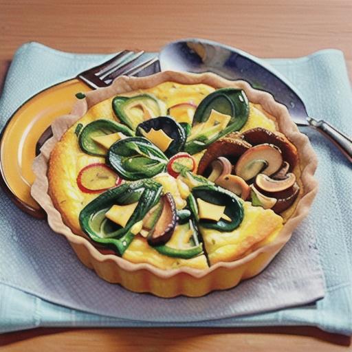 Skinny Crustless Spinach Quiche