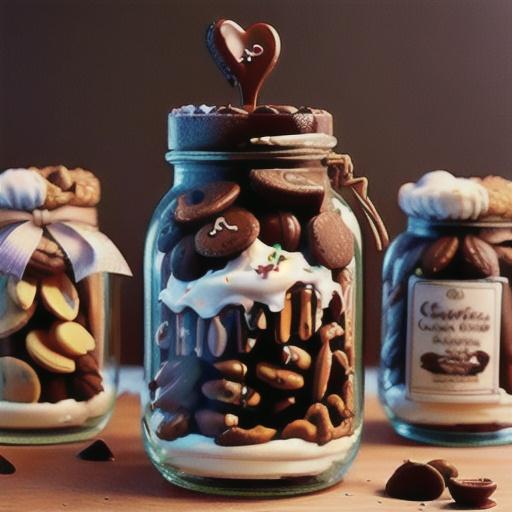 Chocolate Cookie Mix in a Jar
