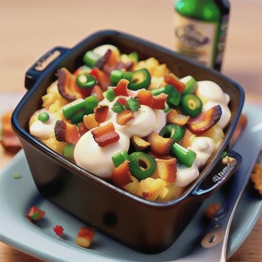 Bacon-Topped Loaded Potatoes