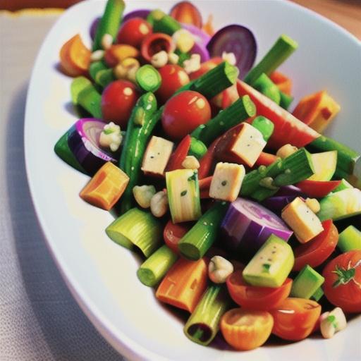 Shaved Vegetable Salad