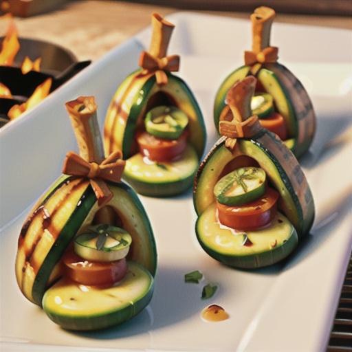 Grilled Zucchini Bites