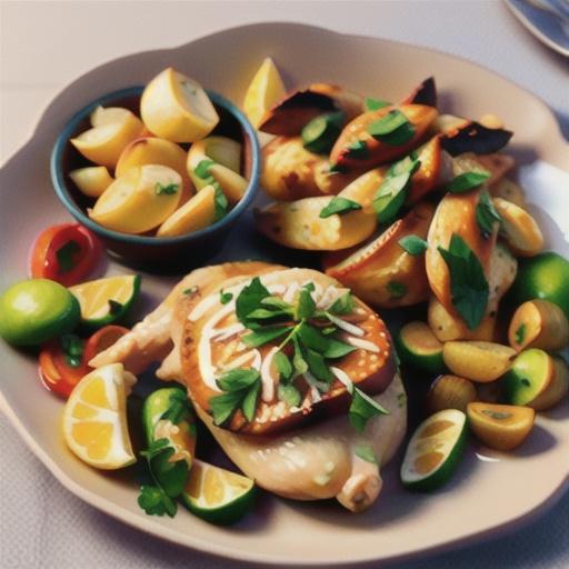 Italian Chicken with Garlic and Lemon