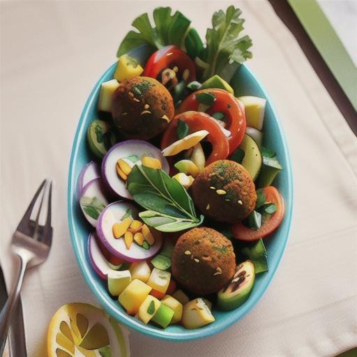 Fast falafel bowl recipe