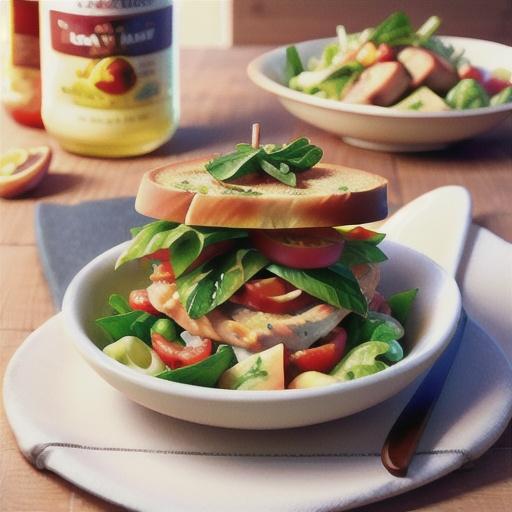BLT chicken salad